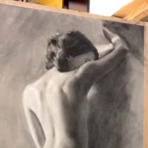 Nude Pastel Drawing Mark Clark Fine Art