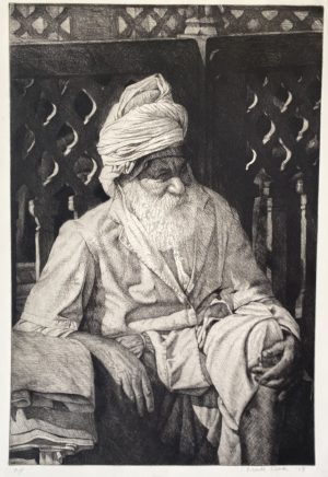 Rajasthani Man, Jodhpur - Etch Dry